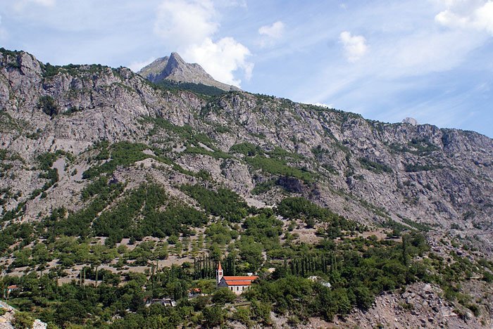 A Catholic church in Kelmendi (Photo: Ismail Gagica, August 2011).