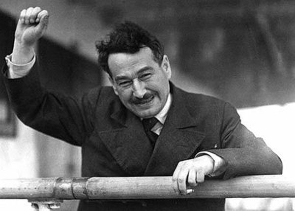 Egon Erwin Kisch (1885-1948), photo taken in Melbourne in 1934.